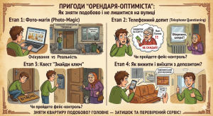 Пригоди «Орендаря-Оптиміста», або Як не лишитися на вокзалі