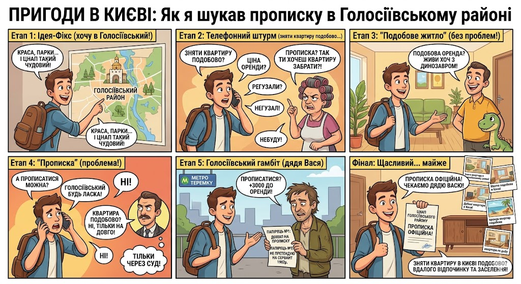 Прописка в Києві в Голосіївському районі