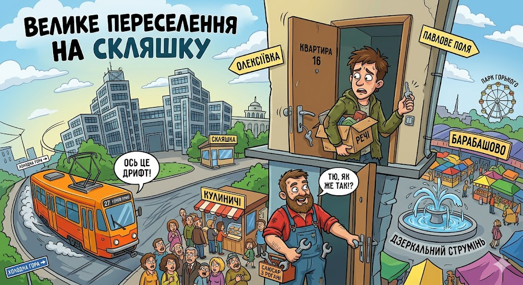 Велике переселення на “Скляшку”