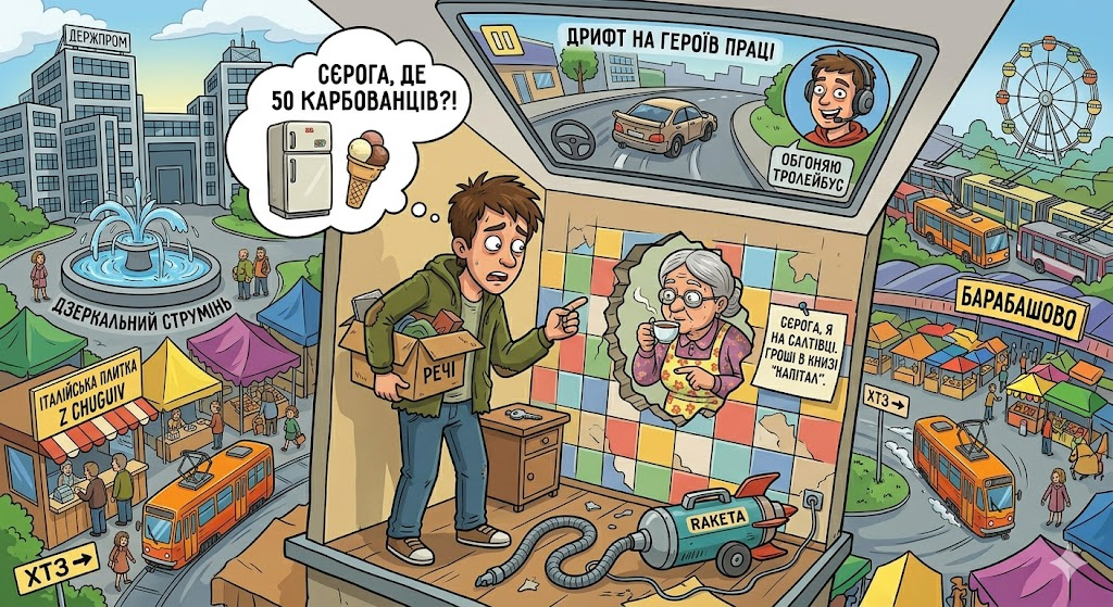 Хроніки Олексіївки: Таємниця розбитої плитки та сусідського дрифту