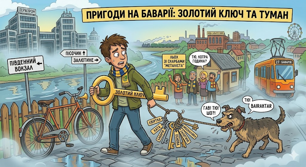 Пригоди на Баварії: Скарби “Металіста” та туман на Лопані