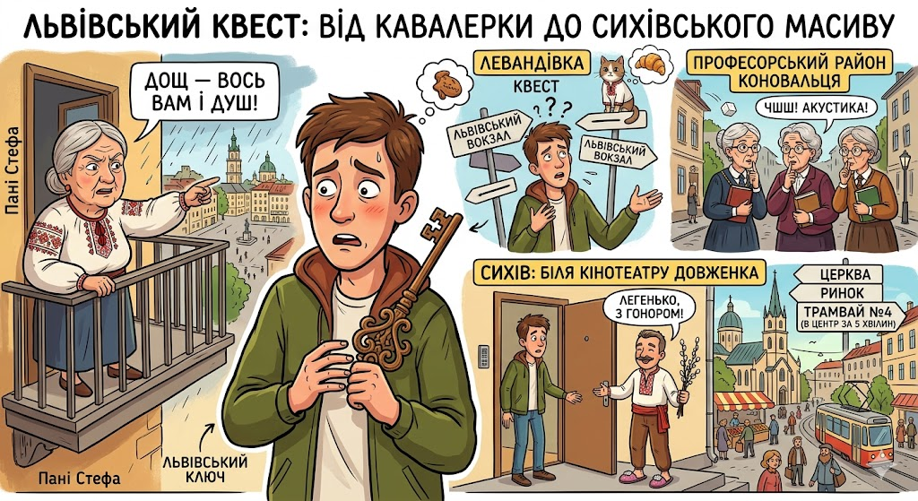 Львівський квест: Від “Кавалерки” до “Сихівського масиву” Львівський квест: Від “Кавалерки” до “Сихівського масиву”