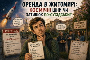 Оренда в Житомирі: Космічні ціни чи затишок по-сусідськи?