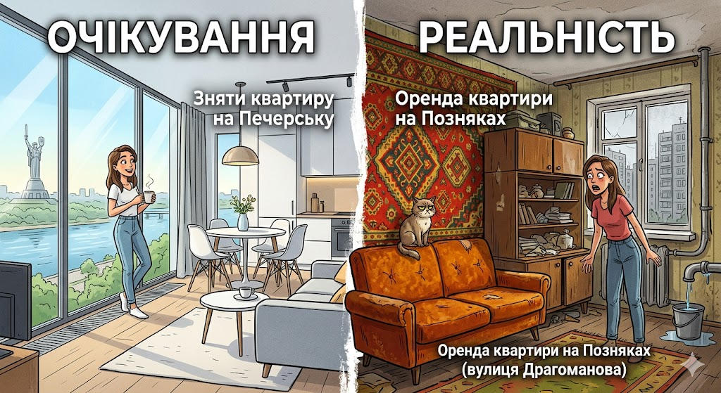 «Євроремонт» чи «Бабусине бароко»: Як не збожеволіти під час оренди квартири в Києві