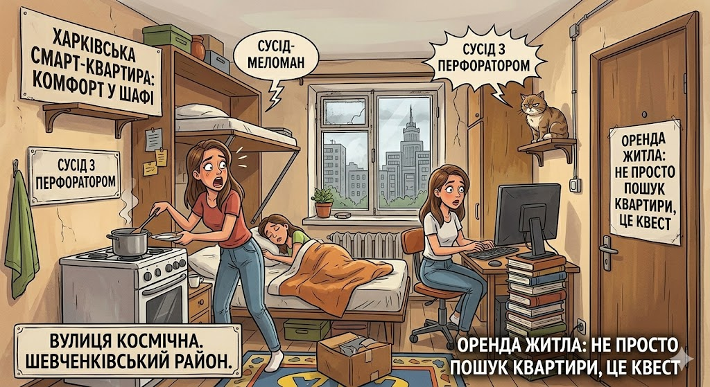 Оренда квартир у Харкові: Між наукою, комфортом та «хрущовками»