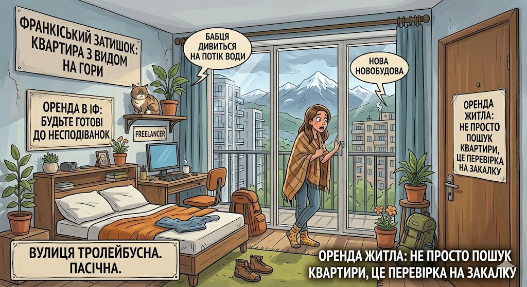 Оренда квартир в Івано-Франківську: Затишок, Карпати та європейський шарм за гривні