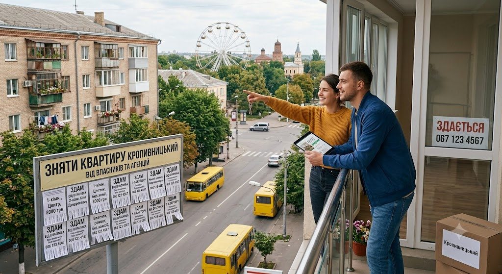 Як зняти квартиру в Кропивницькому без посередників: повний гайд для орендаря 2026